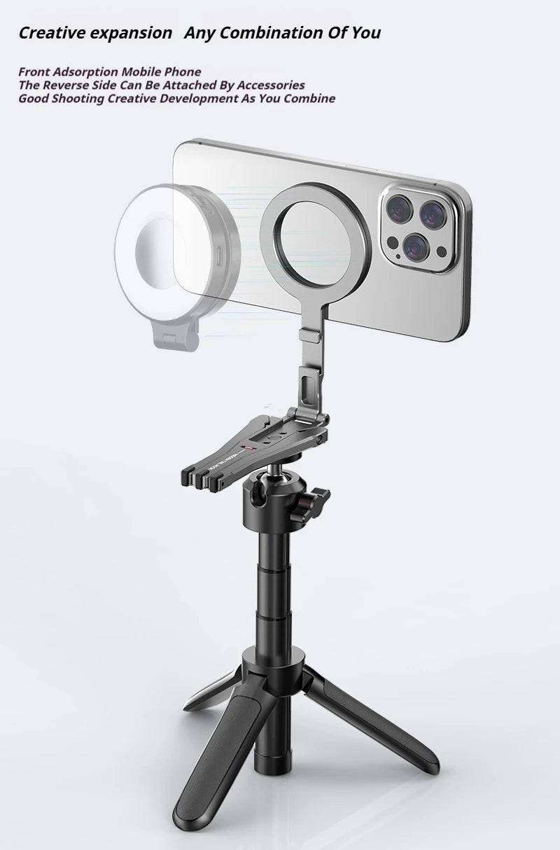 Tripod magnético de alumínio para IPHONE