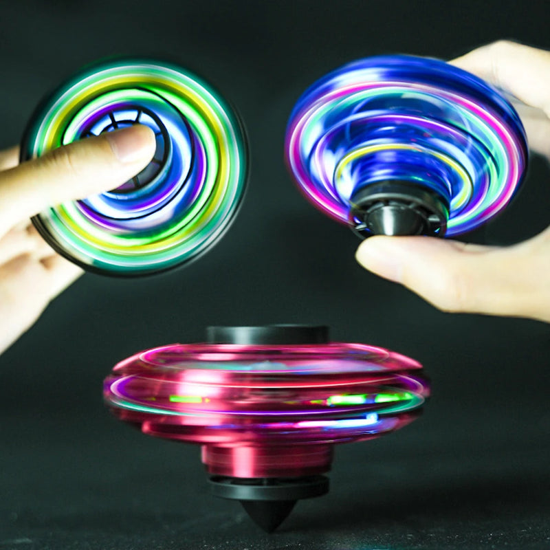 Mini drone Spinner Flying. Diversão para a garotada.
