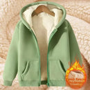 Casaco feminino Oversized com capuz