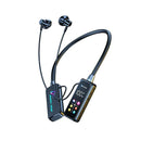 Fones de ouvido Bluetooth 5.4 com tela colorida, modelo neckband, sem fio, 
com redução de ruído, ideais para monitoramento de apresentações ao vivo.