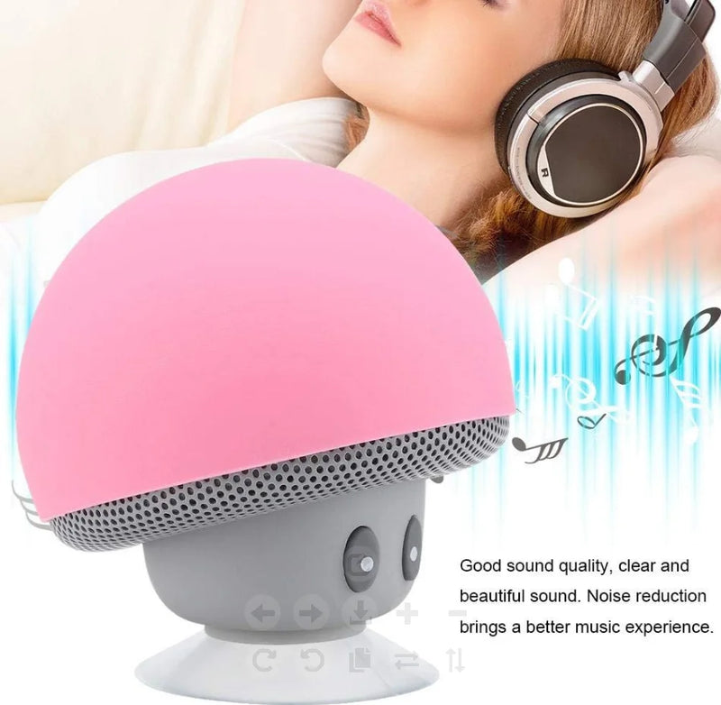 Alto-falante bluetooth sem fio de alta qualidade, subwoofer de alcance sem fio de 30 pés com ventosa.