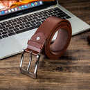 Conjunto 05 pçs de relógio masculino, pulseira clássica de couro sintético, carteira personalizada de couro sintético, óculos de sol, cinto vintage,
