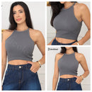 Kit 3 peças Regata Alça Fina ,Decote Blusa sem ombros