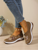 Tênis Feminino Casual Leve de Malha