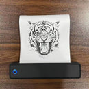 Impressora Térmica Portátil A4 — Bluetooth, Sem Tinta, PDF, Word e Excel