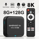Smart TV Box 8K Ultra HD — Android 14 | Quad Core | Wi-Fi Dual Band | Bluetooth 5.2