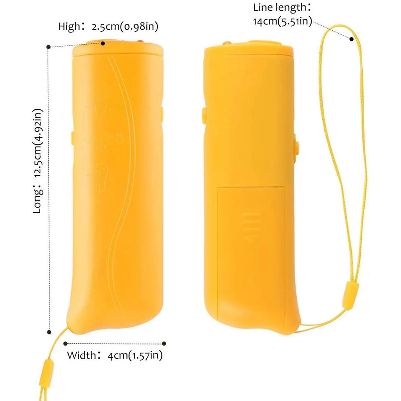Ultrasonic Dog Chaser Pare ataques agressivos de animais  Ferramentas de treinamento para cães de estimação
