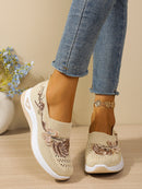 Tênis Feminino Casual Leve de Malha