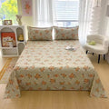 Lençol Estampado Floral — Cama Solteiro, Casal e Queen
