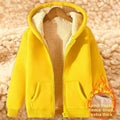 Casaco feminino Oversized com capuz